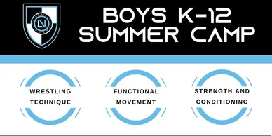 Boys K-12 Summer Camp flyer