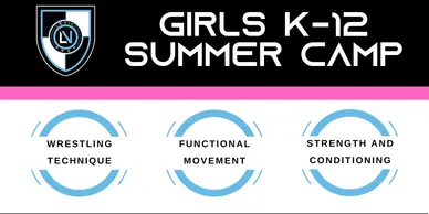 Girls K-12 Summer Camp flyer